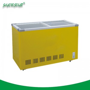 189L 269L big Capacity DC glass door  freezer