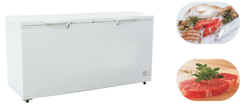 2 door 1 temp. Chest Freezer