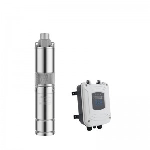 3inch  Brushless DC Motor 304 screw solar water pump